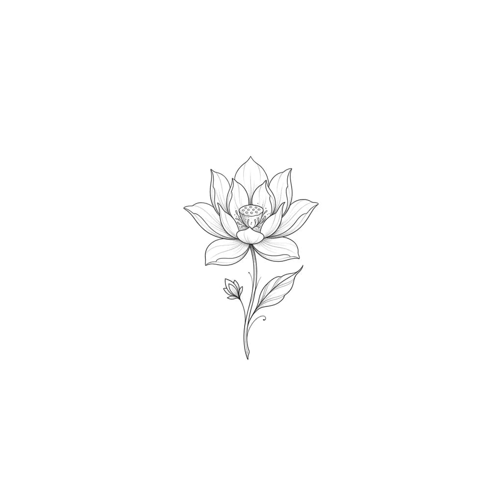 Flor de loto 
