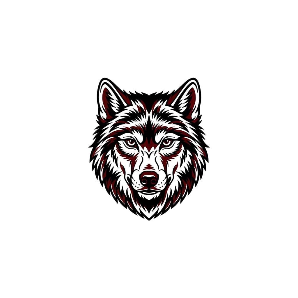 Wolf Tattoo тату эскиз