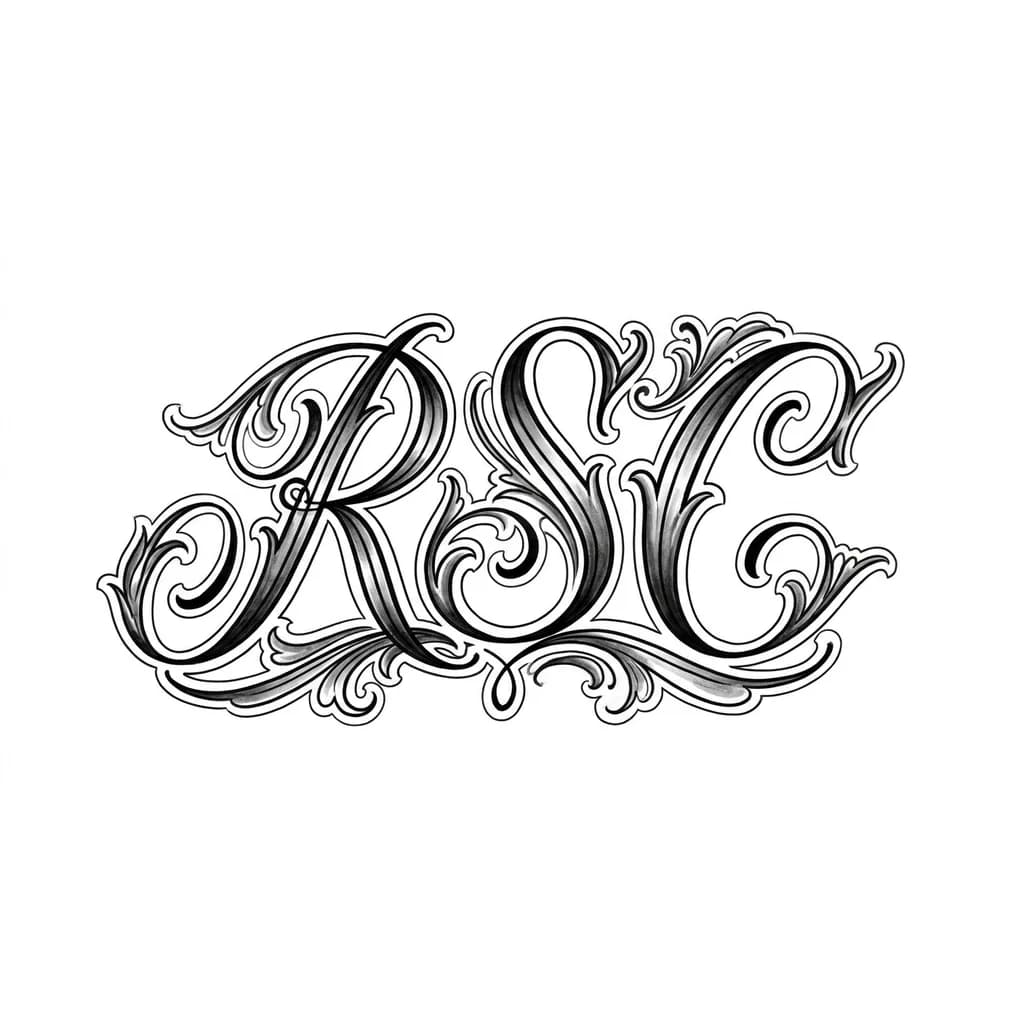 RSC - just these initial tatoo