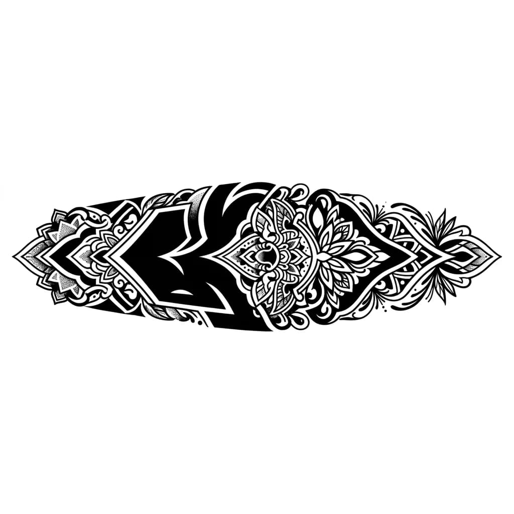 Tengo un tatuaje black work en el brazo que no me convence mucho, pero quiero taparlo y no se como ni con que porq ese me ll hice justo también para tapar otro