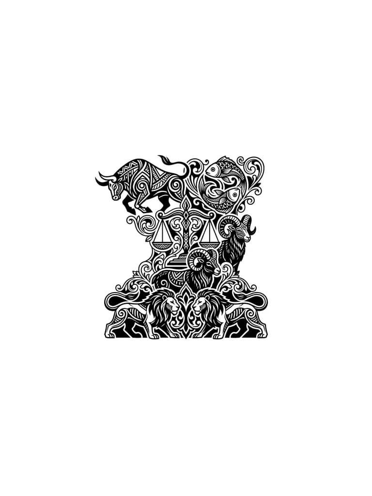Lion Tattoo тату эскиз